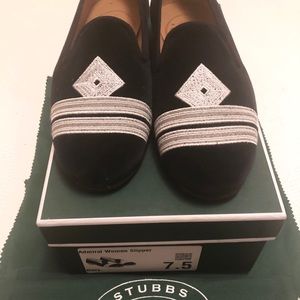 Brand New Navy Stubbs & Wootton Slippers